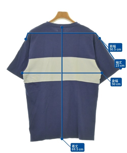 LAKOLE（ラコレ）Tシャツ・カットソー 青 サイズ:M メンズ/2200710475015