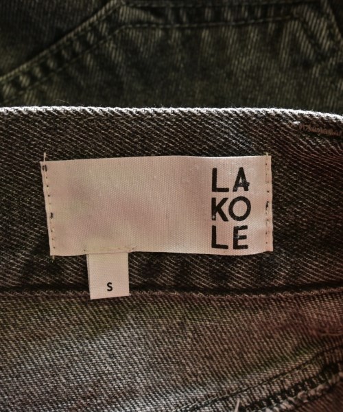 LAKOLE（ラコレ）デニムパンツ グレー サイズ:S レディース/2200617653172