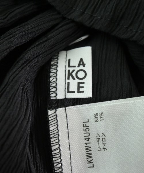 LAKOLE（ラコレ）ブラウス 黒 サイズ:F レディース/2200615323121