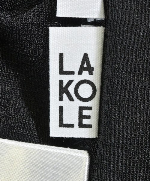 LAKOLE（ラコレ）Tシャツ・カットソー 黒 サイズ:F レディース/2200619227098