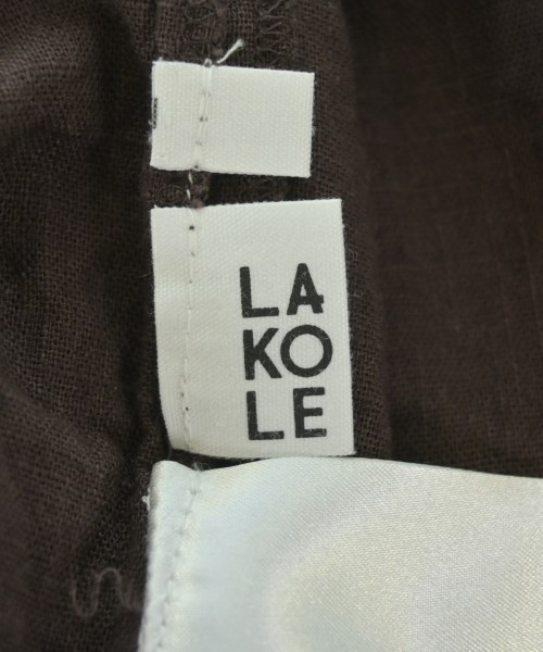 LAKOLE（ラコレ）ワンピース 茶 サイズ:F レディース/2200673503015