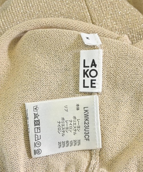 LAKOLE（ラコレ）カーディガン ベージュ サイズ:-(M位) レディース/2200675647038