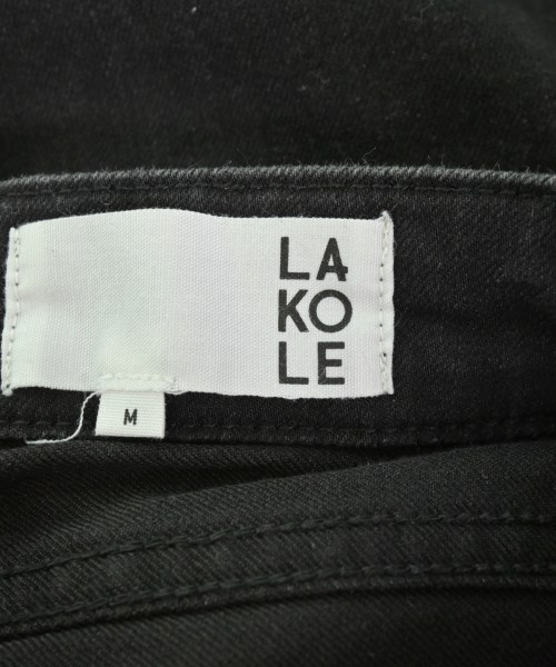 LAKOLE（ラコレ）デニムパンツ 黒 サイズ:M レディース/2200689894107