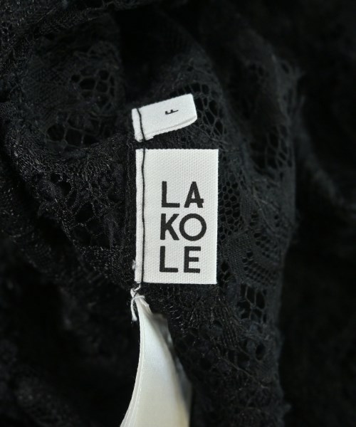 LAKOLE（ラコレ）ブラウス 黒 サイズ:F レディース/2200651383073