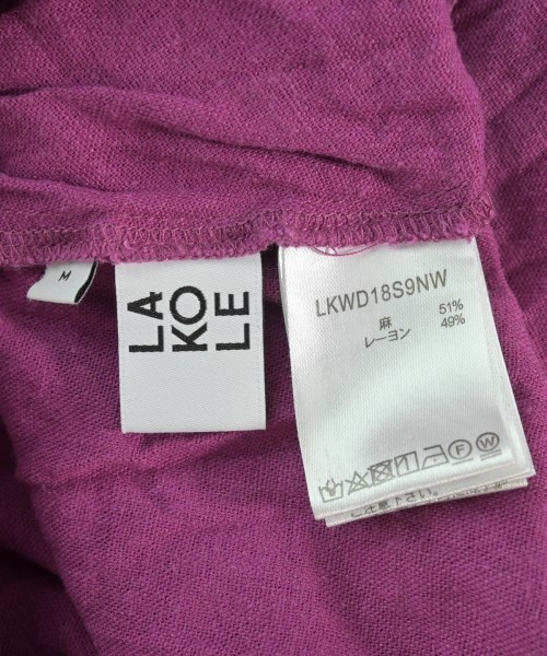 LAKOLE（ラコレ）ワンピース 紫 サイズ:M レディース/2200631681083
