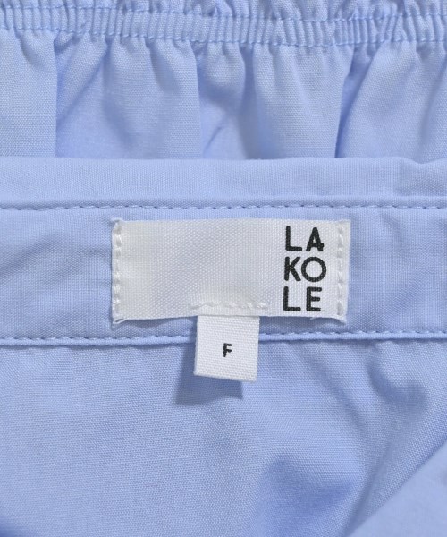 LAKOLE（ラコレ）カジュアルシャツ 青 サイズ:F レディース/2200634090141
