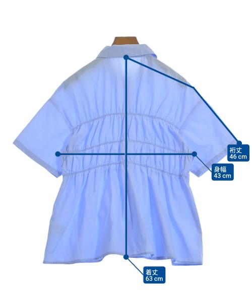 LAKOLE（ラコレ）カジュアルシャツ 青 サイズ:F レディース/2200634090141