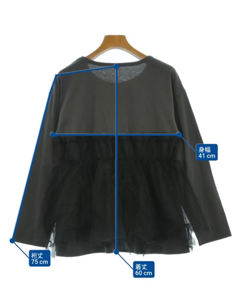 LAKOLE（ラコレ）Tシャツ・カットソー グレー サイズ:F レディース/2200653183015