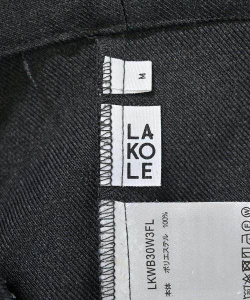LAKOLE（ラコレ）スラックス 黒 サイズ:M レディース/2200661482025