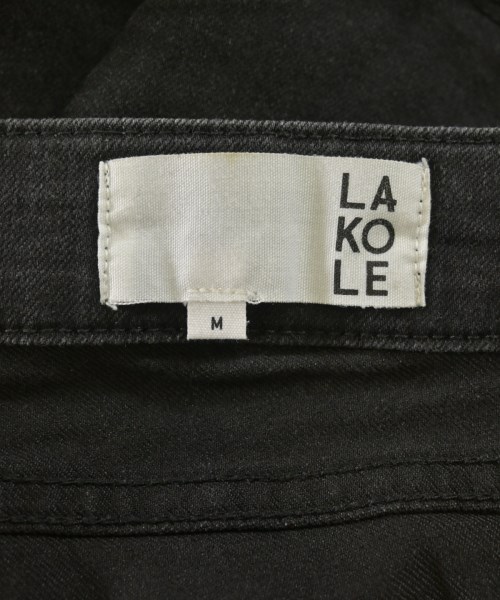 LAKOLE（ラコレ）デニムパンツ 黒 サイズ:M レディース/2200736051101