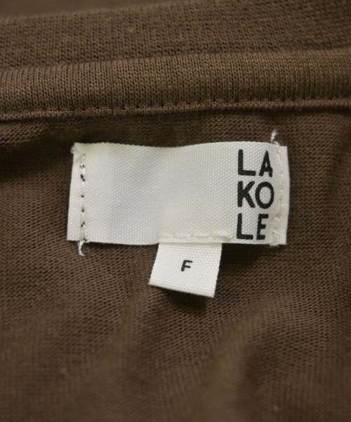 LAKOLE（ラコレ）Tシャツ・カットソー 茶 サイズ:F レディース/2200716023074