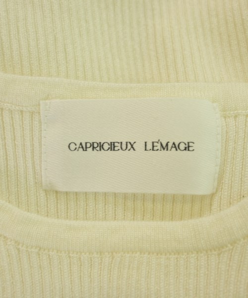 CAPRICIEUX LE'MAGE（カプリシュレマージュ）ニット・セーター 白 サイズ:F レディース/2200621869057
