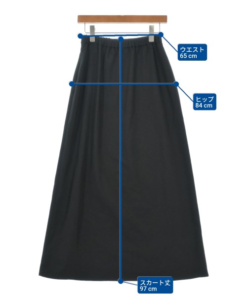 CAPRICIEUX LE'MAGE（カプリシュレマージュ）ロング・マキシ丈スカート 黒 サイズ:38(M位) レディース/2200636055018