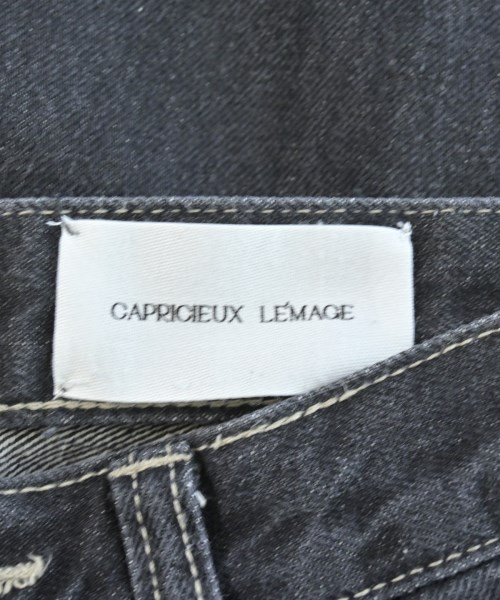 CAPRICIEUX LE'MAGE（カプリシュレマージュ）デニムパンツ 黒 サイズ:36(S位) レディース/2200609795071