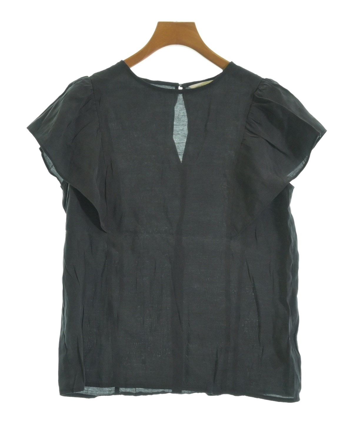 カプリシューレマージュ　ブラウス黒 CAPRICIEUX LE'MAGE（カプリシュレマージュ）ブラウス 黒 サイズ:F