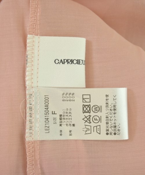 CAPRICIEUX LE'MAGE（カプリシュレマージュ）ブラウス ピンク サイズ:F レディース/2200607126051