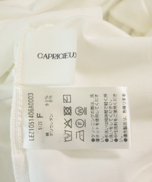 CAPRICIEUX LE'MAGE（カプリシュレマージュ）ノースリーブ 白 サイズ:F レディース/2200607126099