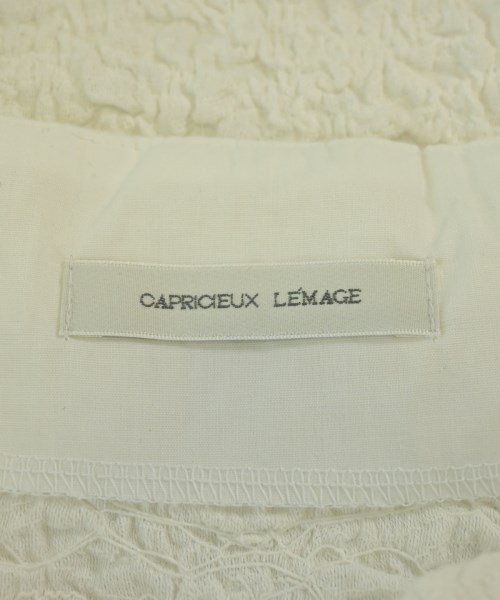 CAPRICIEUX LE'MAGE（カプリシュレマージュ）ブラウス 白 サイズ:F レディース/2200609716021