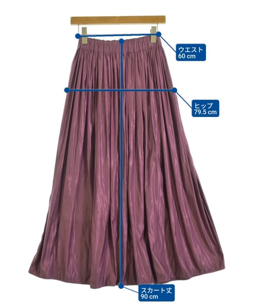 CAPRICIEUX LE'MAGE（カプリシュレマージュ）ロング・マキシ丈スカート ピンク サイズ:F レディース/2200670424023