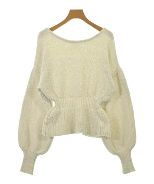 CAPRICIEUX LE'MAGE(カプリシュレマージュ)ニット・セーター 白 サイズ:F/2200677483047