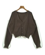 CAPRICIEUX LE'MAGE（カプリシュレマージュ）カーディガン 茶 サイズ:F レディース/2200689589041