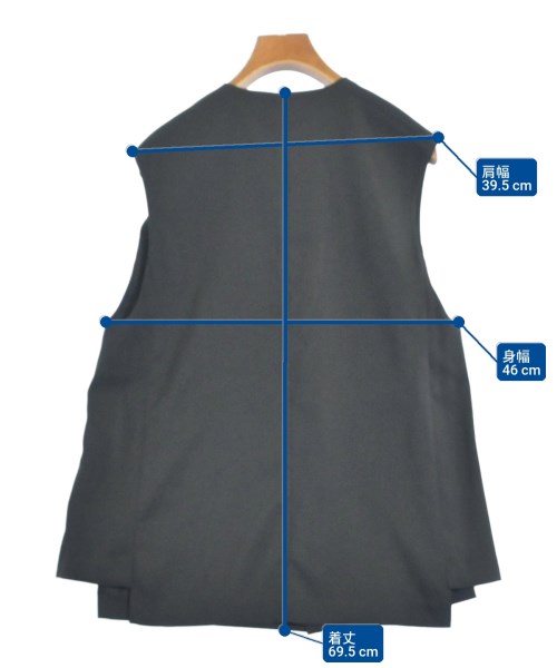 CAPRICIEUX LE'MAGE（カプリシュレマージュ）ベスト 黒 サイズ:F レディース/2200659429049