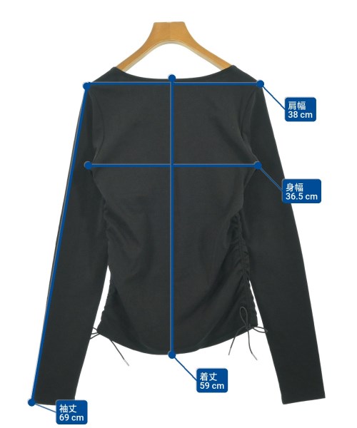 CAPRICIEUX LE'MAGE（カプリシュレマージュ）Tシャツ・カットソー 黒 サイズ:F レディース/2200659429070