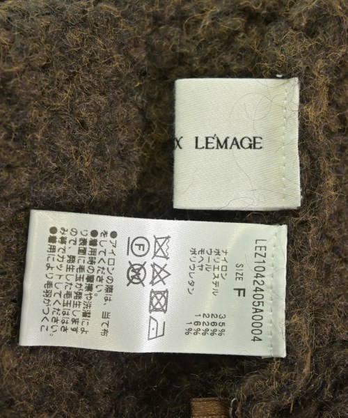 CAPRICIEUX LE'MAGE（カプリシュレマージュ）ニット・セーター 茶 サイズ:F レディース/2200660259055