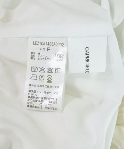 CAPRICIEUX LE'MAGE（カプリシュレマージュ）Tシャツ・カットソー 白 サイズ:F レディース/2200710784032
