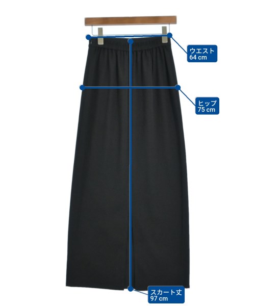 CAPRICIEUX LE'MAGE（カプリシュレマージュ）ロング・マキシ丈スカート 黒 サイズ:38(M位) レディース/2200638943023