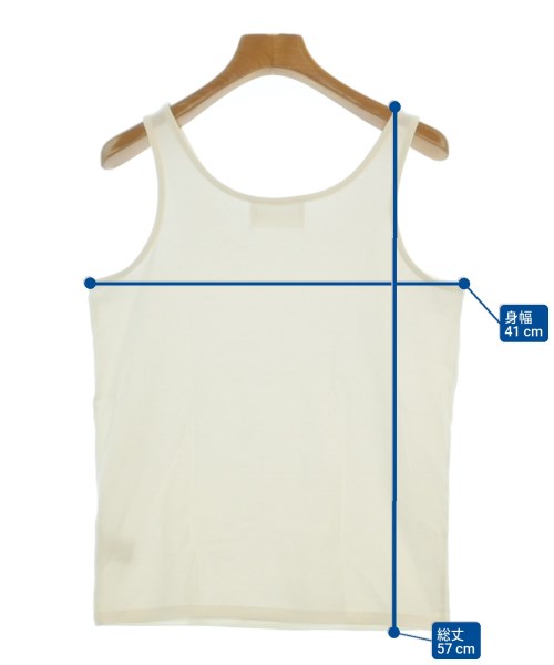 CAPRICIEUX LE'MAGE（カプリシュレマージュ）タンクトップ 白 サイズ:F レディース/2200638943047