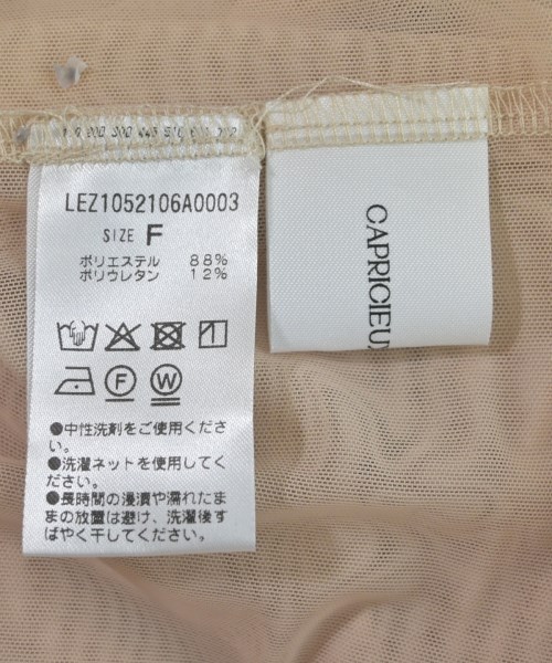 CAPRICIEUX LE'MAGE（カプリシュレマージュ）Tシャツ・カットソー ベージュ サイズ:F レディース/2200638943108
