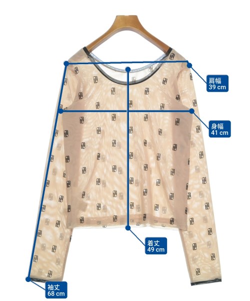 CAPRICIEUX LE'MAGE（カプリシュレマージュ）Tシャツ・カットソー ベージュ サイズ:F レディース/2200638943108