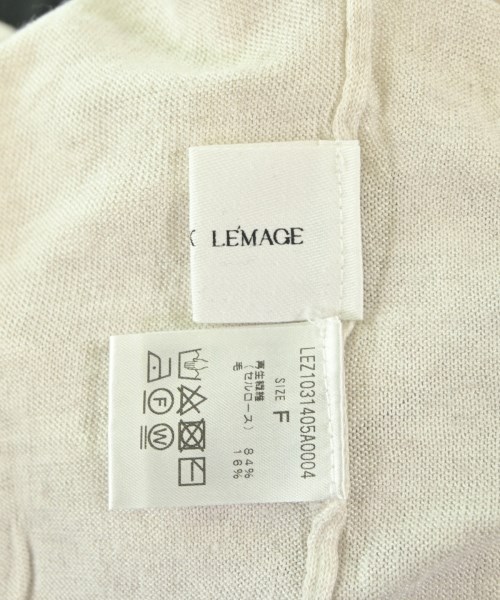 CAPRICIEUX LE'MAGE（カプリシュレマージュ）ニット・セーター ベージュ サイズ:F レディース/2200614680331