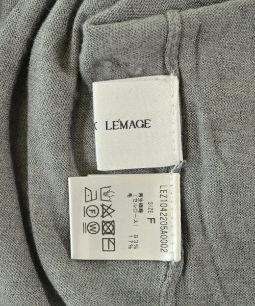 CAPRICIEUX LE'MAGE（カプリシュレマージュ）ニット・セーター グレー サイズ:F レディース/2200614680362