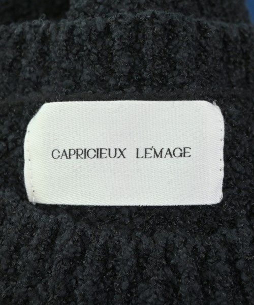 CAPRICIEUX LE'MAGE（カプリシュレマージュ）ニット・セーター 黒 サイズ:F レディース/2200640362096