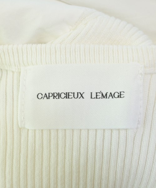 CAPRICIEUX LE'MAGE（カプリシュレマージュ）ニット・セーター 白 サイズ:-(XS位) レディース/2200640362102