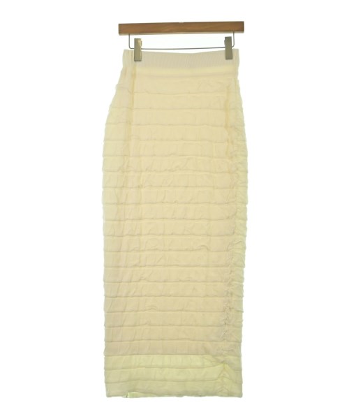 CAPRICIEUX LE'MAGE(カプリシュレマージュ)ロング・マキシ丈スカート 白 サイズ:36(S位)/2200666511034