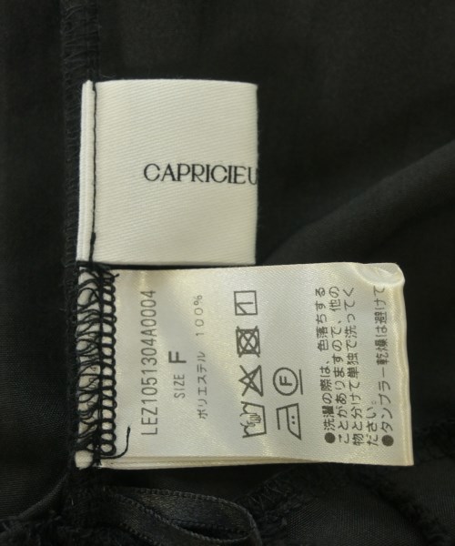 CAPRICIEUX LE'MAGE（カプリシュレマージュ）ブラウス 黒 サイズ:F レディース/2200716646013