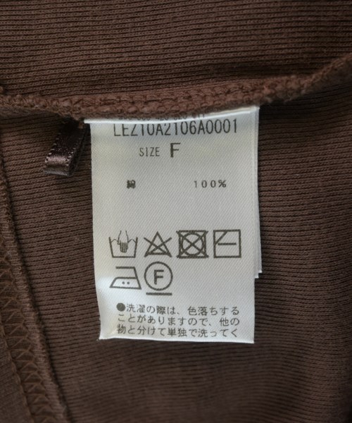 CAPRICIEUX LE'MAGE（カプリシュレマージュ）Tシャツ・カットソー 茶 サイズ:F レディース/2200716646068