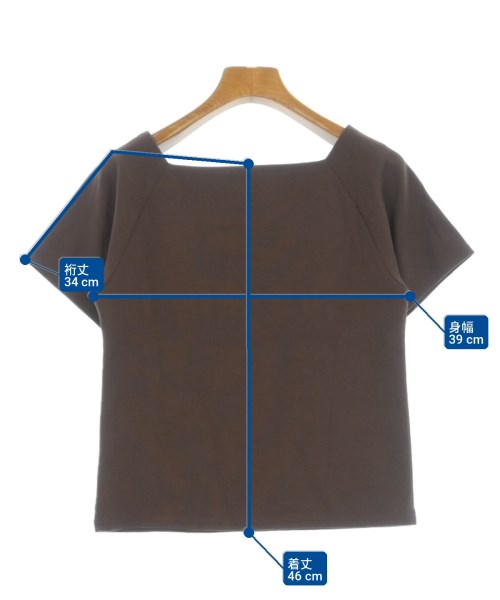 CAPRICIEUX LE'MAGE（カプリシュレマージュ）Tシャツ・カットソー 茶 サイズ:F レディース/2200716646068
