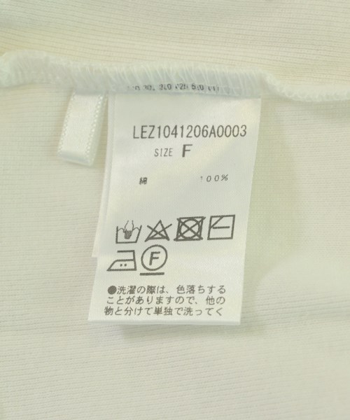 CAPRICIEUX LE'MAGE（カプリシュレマージュ）Tシャツ・カットソー 白 サイズ:F レディース/2200722159316