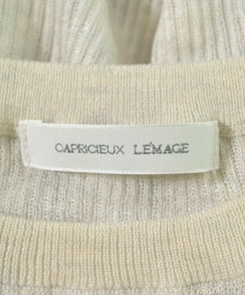 CAPRICIEUX LE'MAGE（カプリシュレマージュ）ニット・セーター 白 サイズ:F レディース/2200720940114