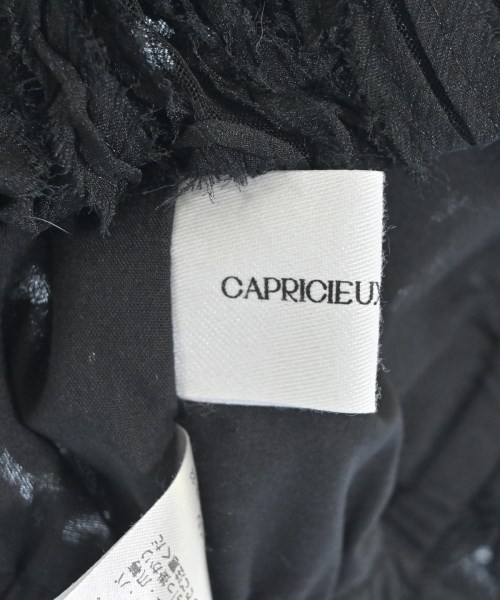 CAPRICIEUX LE'MAGE（カプリシュレマージュ）ブラウス 黒 サイズ:F レディース/2200683516234