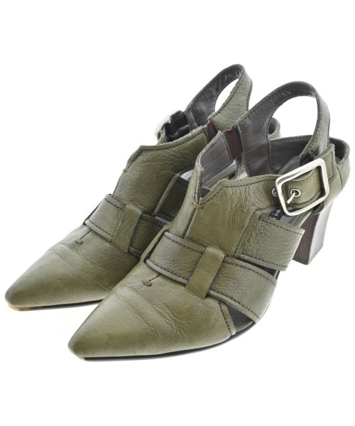 RABOKIGOSHI(ラボキゴシ)サンダル 緑 サイズ:23.5cm/2200669295047