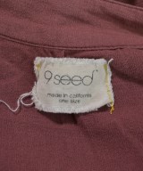 9SEED（ナインシード）ワンピース 赤 サイズ:ONE レディース/2200704552081