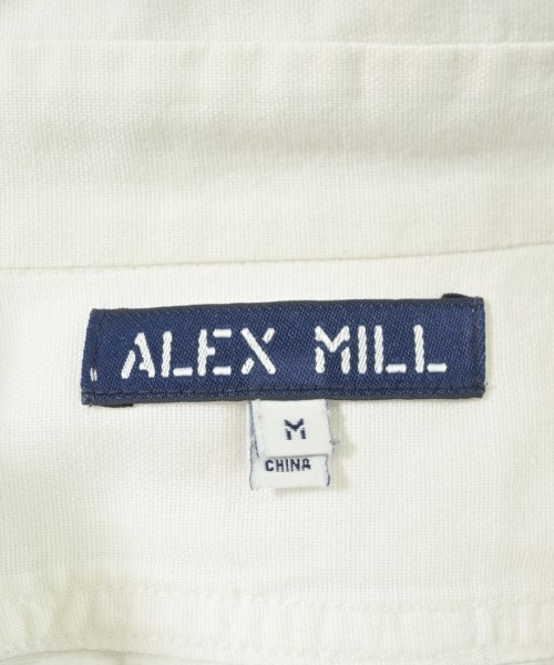 ALEX MILL（アレックスミル）カジュアルシャツ 白 サイズ:M メンズ/2200719295034