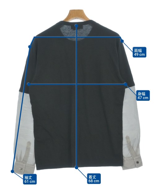 ANTHOLOGIE（アンソロジーレプリカ）Tシャツ・カットソー 黒 サイズ:2(M位) メンズ/2200620335065