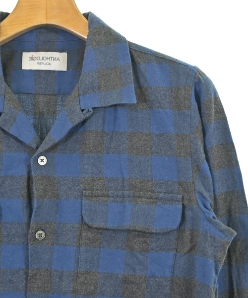 ANTHOLOGIE（アンソロジーレプリカ）カジュアルシャツ 紺 サイズ:1(S位) メンズ/2200673786043