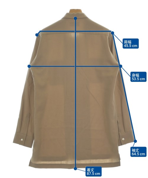 ANTHOLOGIE（アンソロジーレプリカ）カジュアルシャツ ベージュ サイズ:2(M位) メンズ/2200645143089